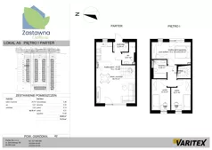 Dom 75,75 m², oferta nr A.5, Zastawna OdNova - domy, Łódź, Górna, ul. Zastawna