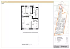 3 pokoje, mieszkanie 51,24 m², piętro 1, oferta nr G6, Villa Stoki, Łódź, Widzew, ul. Beskidzka 109