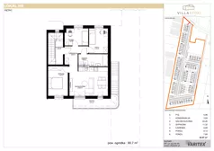 4 pokoje, mieszkanie 63,57 m², piętro 1, oferta nr H8, Villa Stoki, Łódź, Widzew, ul. Beskidzka 109
