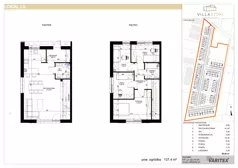 5 pokoi, mieszkanie 96,09 m², piętro 2, oferta nr L6, Villa Stoki, Łódź, Widzew, ul. Beskidzka 109