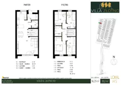 Dom 96,29 m², oferta nr H5, Villa Złotno, Łódź, Polesie, ul. Złotno 103