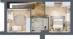 5 pokoi, mieszkanie 108,78 m², piętro 3, oferta nr B5, Villa Stoki, Łódź, Widzew, ul. Beskidzka 109