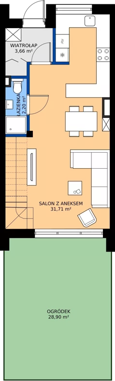 Dom 73,73 m², oferta nr J5, Villa Złotno, Łódź, Polesie, ul. Złotno 103