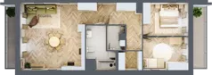 3 pokoje, mieszkanie 71,93 m², piętro 9, oferta nr B9.2, Piekarska Park, Łódź, Bałuty, ul. Piekarska 27/29