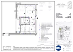 2 pokoje, mieszkanie 40,11 m², piętro 1, oferta nr LM-094, Perspektywa Czechów, Lublin, Czechów Północny, ul. Wojtasa