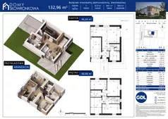 Dom 132,96 m², oferta nr DS.II-B1-LM-02, Domy Skowronkowa II, Lublin, Sławin, ul. Skowronkowa 25F