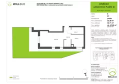 2 pokoje, mieszkanie 32,64 m², parter, oferta nr OJP3/B/P0/07, Osiedle Janowo Park III - etap B i C , Rumia, Janowo,  ul. Błoń Janowskich