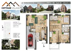 Dom 134,13 m², oferta nr B2B18, Cottage Village, Łazy, ul. Szklarniowa