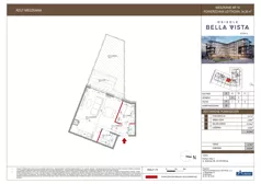 1 pokój, mieszkanie 34,36 m², parter, oferta nr 8-19, Osiedle Bella Vista etap VI, Kielce, Ostra Górka, ul. Generała Andersa / Domki