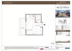 1 pokój, mieszkanie 25,13 m², parter, oferta nr 8-2, Osiedle Bella Vista etap VI, Kielce, Ostra Górka, ul. Generała Andersa / Domki