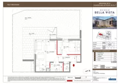 2 pokoje, mieszkanie 36,79 m², parter, oferta nr 8-33, Osiedle Bella Vista etap VI, Kielce, Ostra Górka, ul. Generała Andersa / Domki