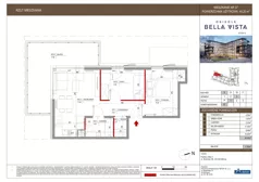 3 pokoje, mieszkanie 45,20 m², piętro 1, oferta nr 8-37, Osiedle Bella Vista etap VI, Kielce, Ostra Górka, ul. Generała Andersa / Domki