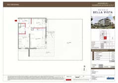3 pokoje, mieszkanie 52,78 m², parter, oferta nr 9-4, Osiedle Bella Vista etap VI, Kielce, Ostra Górka, ul. Generała Andersa / Domki
