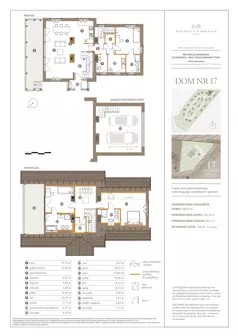 Dom i rezydencja 182,43 m², oferta nr 17, Rezydencje Warmińskie, Pluski, ul. Polna