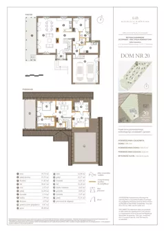 Dom i rezydencja 192,72 m², oferta nr 20, Rezydencje Warmińskie, Pluski, ul. Polna