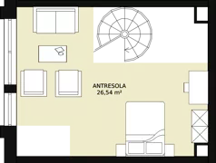 3 pokoje, mieszkanie 61,22 m², piętro 3, oferta nr A.3.43, Morzlive etap 1, Ustronie Morskie, ul. Graniczna 4
