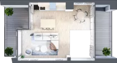 3 pokoje, apartament 62,69 m², parter, oferta nr B.0.2, Cisha, Dziwnów, ul. Kaprala Koniecznego 3