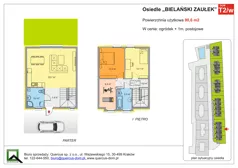 Dom 90,60 m², oferta nr T2/w, Bielański Zaułek - domy, Piekary, Piekary 604 