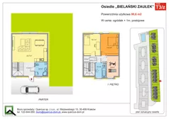 Dom 90,60 m², oferta nr T3/z, Bielański Zaułek - domy, Piekary, Piekary 604