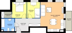 3 pokoje, mieszkanie 56,58 m², piętro 2, oferta nr 7_9, Vela Park Budynek 7, Rumia, Biała Rzeka, ul. Jęczmienna