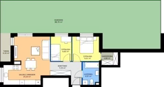 3 pokoje, mieszkanie 56,18 m², piętro 2, oferta nr M13, Vela Park Budynek 6, Rumia, Biała Rzeka, ul. Jęczmienna