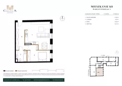 2 pokoje, mieszkanie 61,79 m², piętro 2, oferta nr K-8, Kamienica Stary Rynek, Koło, ul. Stary Rynek