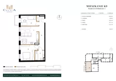 2 pokoje, mieszkanie 65,77 m², piętro 2, oferta nr K-9, Kamienica Stary Rynek, Koło, ul. Stary Rynek
