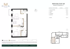 2 pokoje, mieszkanie 65,77 m², piętro 2, oferta nr K-9, Kamienica Stary Rynek, Koło, ul. Stary Rynek