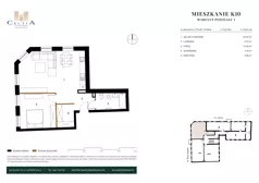 2 pokoje, mieszkanie 64,81 m², piętro 2, oferta nr K-10, Kamienica Stary Rynek, Koło, ul. Stary Rynek