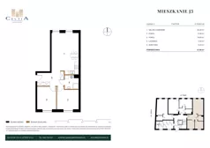 3 pokoje, mieszkanie 61,88 m², parter, oferta nr J-3, Jasna 2, Koło, ul. Jasna 2