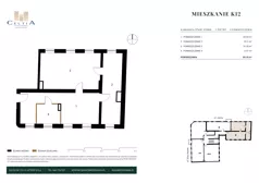 4 pokoje, mieszkanie 85,35 m², piętro 2, oferta nr K-12, Kamienica Stary Rynek, Koło, ul. Stary Rynek