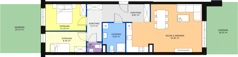 3 pokoje, mieszkanie 76,38 m², parter, oferta nr C 0.05, Naramowicka 100, Poznań, Winogrady, Winogrady, ul. Naramowicka 100