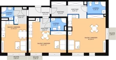 3 pokoje, mieszkanie 110,04 m², piętro 2, oferta nr C 2.15, Naramowicka 100, Poznań, Winogrady, Winogrady, ul. Naramowicka 100