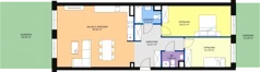 3 pokoje, mieszkanie 88,73 m², parter, oferta nr D 0.10, Naramowicka 100, Poznań, Winogrady, Winogrady, ul. Naramowicka 100