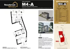 4 pokoje, mieszkanie 113,00 m², piętro 2, oferta nr M03-A, Rezydencja Winiary, Poznań, Winiary, Winiary, ul. Wyłom 6