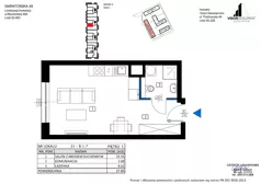 1 pokój, apartament 27,85 m², piętro 1, oferta nr A21, Maratońska 49, Łódź, Polesie, Retkinia, ul. Maratońska 49