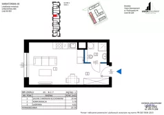 1 pokój, mieszkanie 27,75 m², piętro 2, oferta nr A25, Maratońska 49, Łódź, Polesie, Retkinia, ul. Maratońska 49