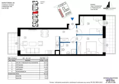 3 pokoje, mieszkanie 59,23 m², piętro 1, oferta nr A20, Maratońska 49, Łódź, Polesie, Retkinia, ul. Maratońska 49
