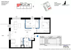 3 pokoje, mieszkanie 56,70 m², parter, oferta nr 3, Maratońska 49, Łódź, Polesie, Retkinia, ul. Maratońska 49
