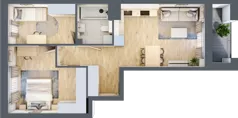 1 pokój, apartament 29,20 m², piętro 3, oferta nr A48, Maratońska 49, Łódź, Polesie, Retkinia, ul. Maratońska 49