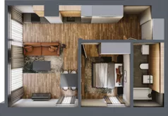 2 pokoje, apartament 43,99 m², piętro 5, oferta nr 234, Folwark Scheiblera, Łódź, Widzew, ul. Tymienieckiego 33A