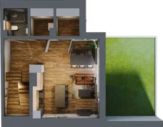 Dom i rezydencja 99,24 m², oferta nr D2, Folwark Scheiblera - domy, Łódź, Widzew, ul. Tymienieckiego 33A