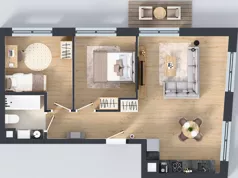 3 pokoje, mieszkanie 56,29 m², piętro 4, oferta nr M099, IKONA Światowida 5, Warszawa, Białołęka, Tarchomin, ul. Światowida 5