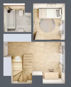 4 pokoje, apartament 95,31 m², piętro 5, oferta nr 85, Kamienica Garbary 68, Poznań, Stare Miasto, Garbary, ul. Garbary 68