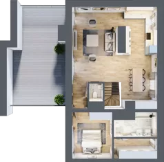4 pokoje, apartament 95,31 m², piętro 5, oferta nr 85, Kamienica Garbary 68, Poznań, Stare Miasto, Garbary, ul. Garbary 68