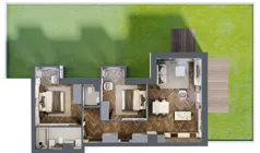 3 pokoje, apartament 71,06 m², parter, oferta nr A/4/0.4, Smardzewska 8, Poznań, Grunwald, Grunwald Południe, ul. Smardzewska 8