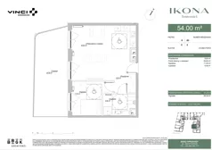 2 pokoje, apartament 54,45 m², parter, oferta nr M083, IKONA Światowida 5, Warszawa, Białołęka, Tarchomin, ul. Światowida 5