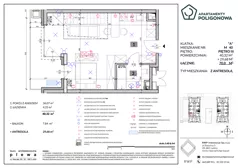 4 pokoje, mieszkanie 70,00 m², piętro 3, oferta nr 40, Apartamenty Poligonowa 4, Lublin, Sławin, ul. Poligonowa