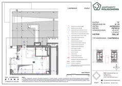 3 pokoje, mieszkanie 70,00 m², piętro 3, oferta nr 43, Apartamenty Poligonowa 4, Lublin, Sławin, ul. Poligonowa