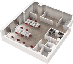 Lokal użytkowy 100,43 m², oferta nr IV.B.01, Krakowska 35 - lokale użytkowe, Wrocław, Przedmieście Oławskie, Krzyki, ul. Krakowska